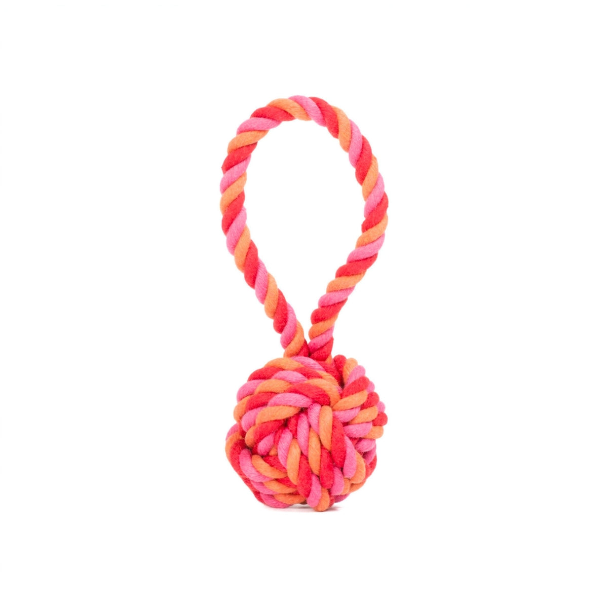 Puppy rope bal pink