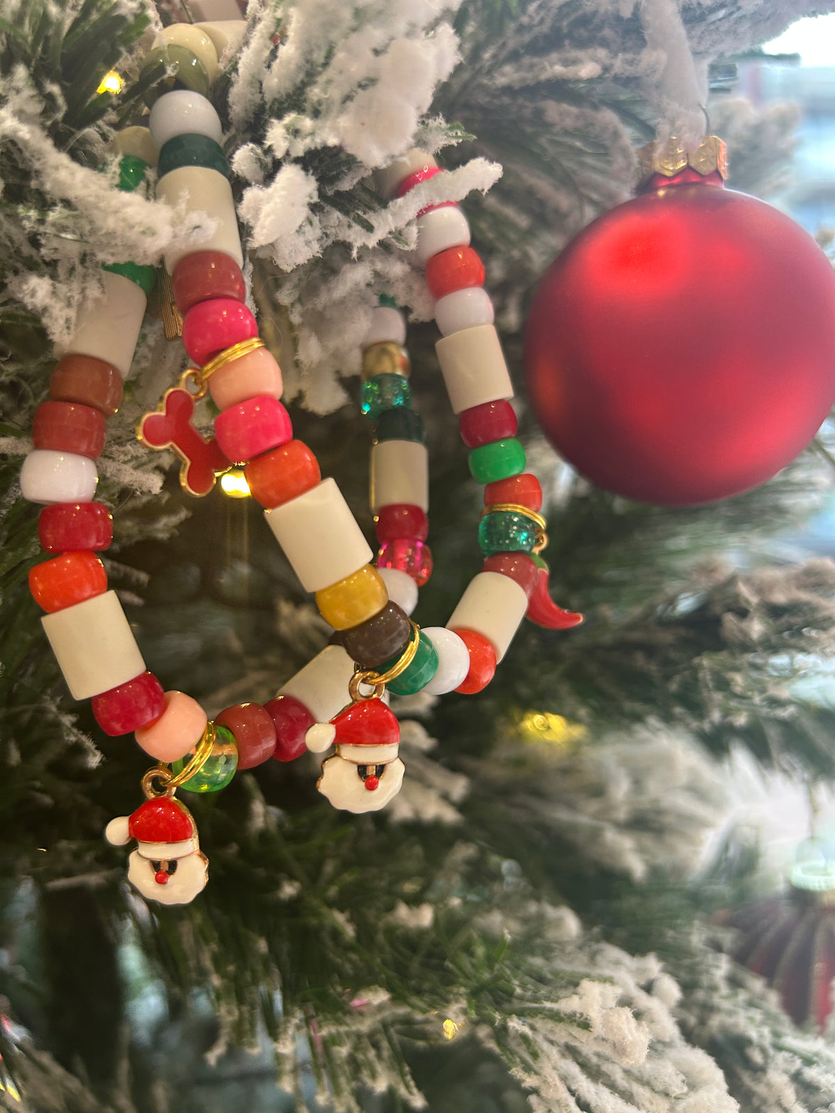 Anti-teken kralenband Sprinkles Christmas