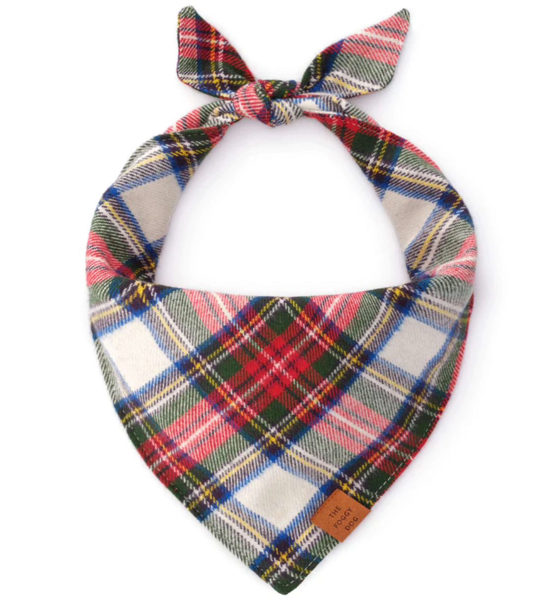 Regent plaid flannel bandana