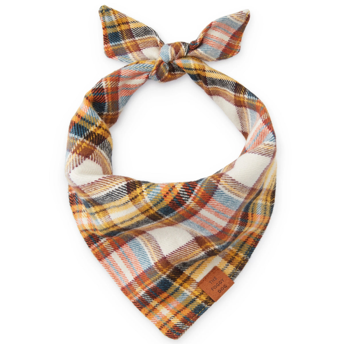 Cornucopia flannel bandana