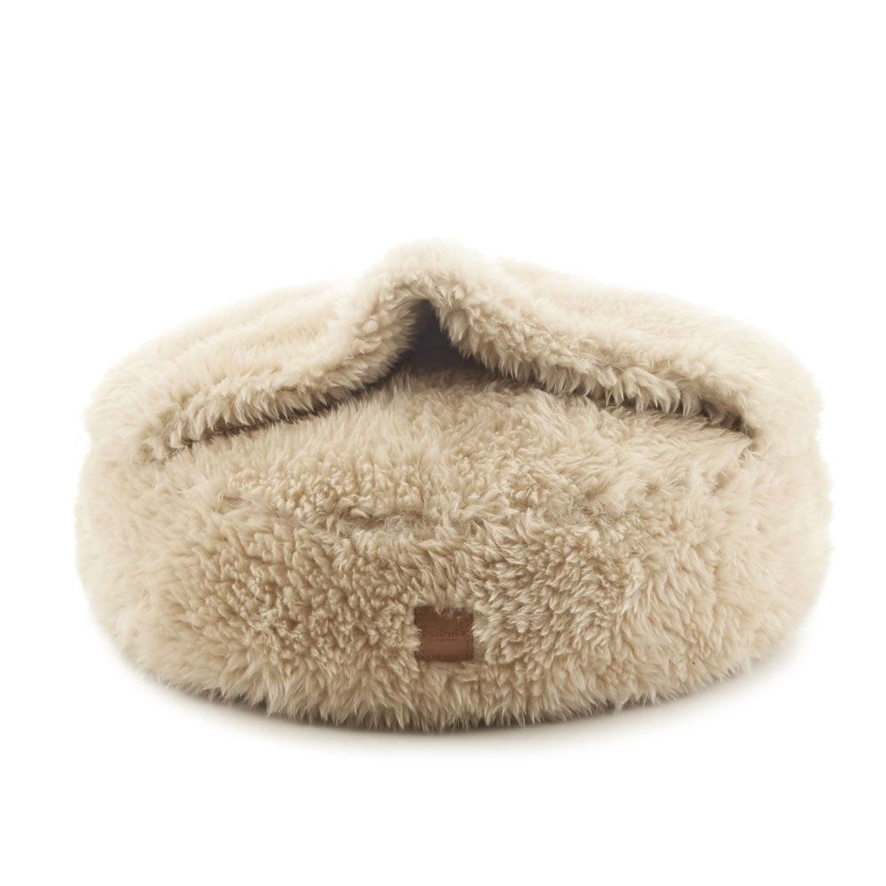 Peluche Paradise Cave bed - beige - orthopedisch