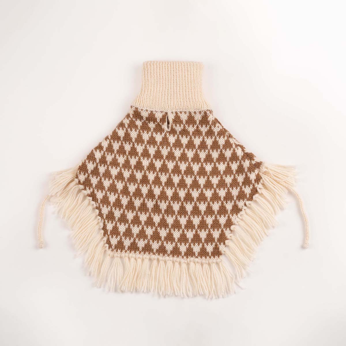 Chestnut Alpaca Poncho