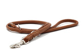 Ligne cuir Cognac argent