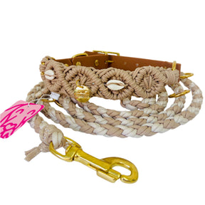 Apollo beige schelpen halsband