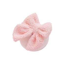 Lady Bow teddy pink