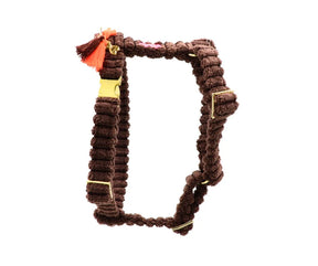 Fluffy Deluxe Geschirr braun