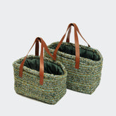 VERONA Green carrier bag