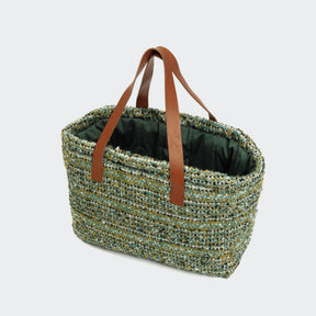 VERONA Green carrier bag