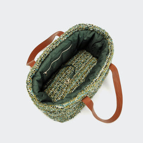 VERONA Green carrier bag