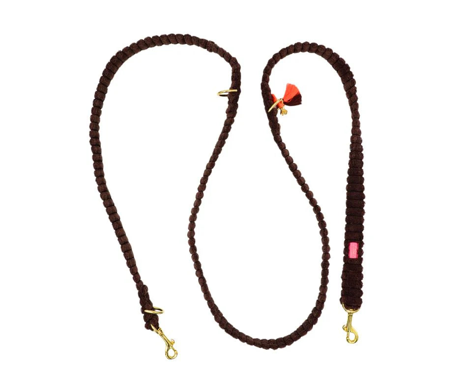 Fluffy Deluxe leiband bruin