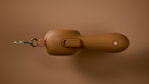 Luxury Leash met verwarming / lader Bruin