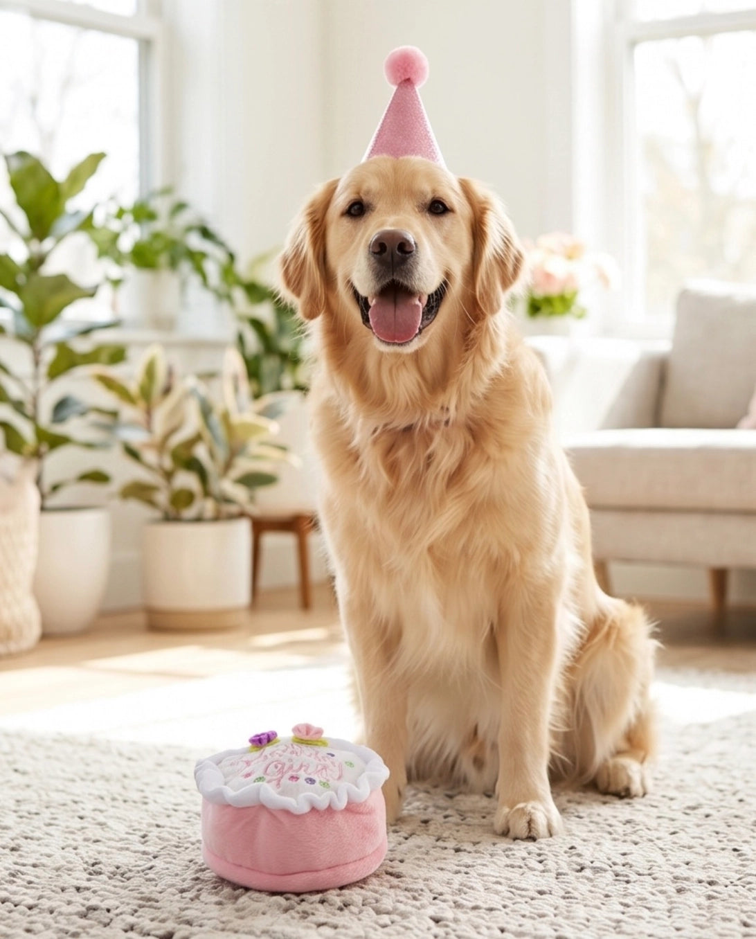 Fille d'anniversaire - smash cake
