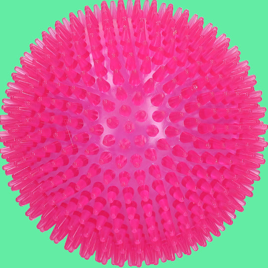 Spikey bal neon pink