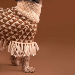 Chestnut Alpaca Poncho