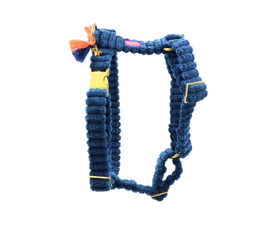 Fluffy Deluxe harnas blue