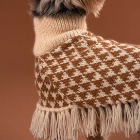 Chestnut Alpaca Poncho