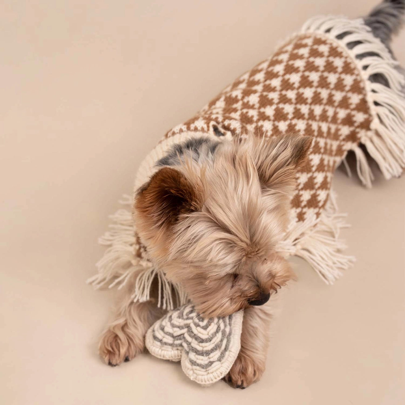 Chestnut Alpaca Poncho