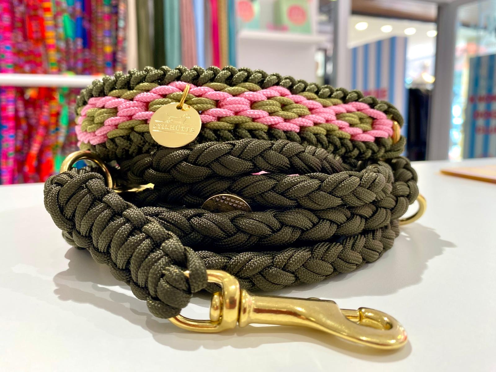 Paracord dark green extra long