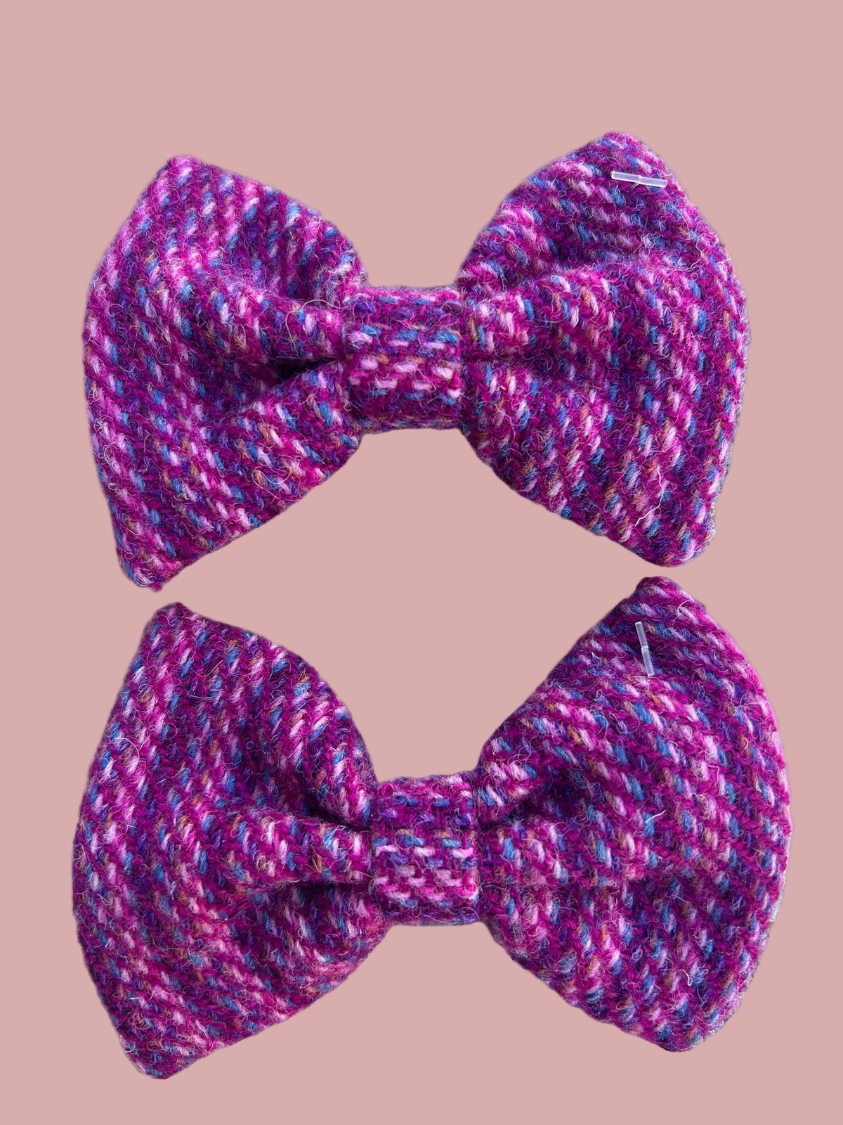 Tweed purple strik nr 2