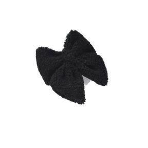 Lady Bow Teddy Black