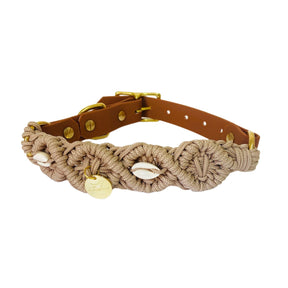 Apollo beige schelpen halsband
