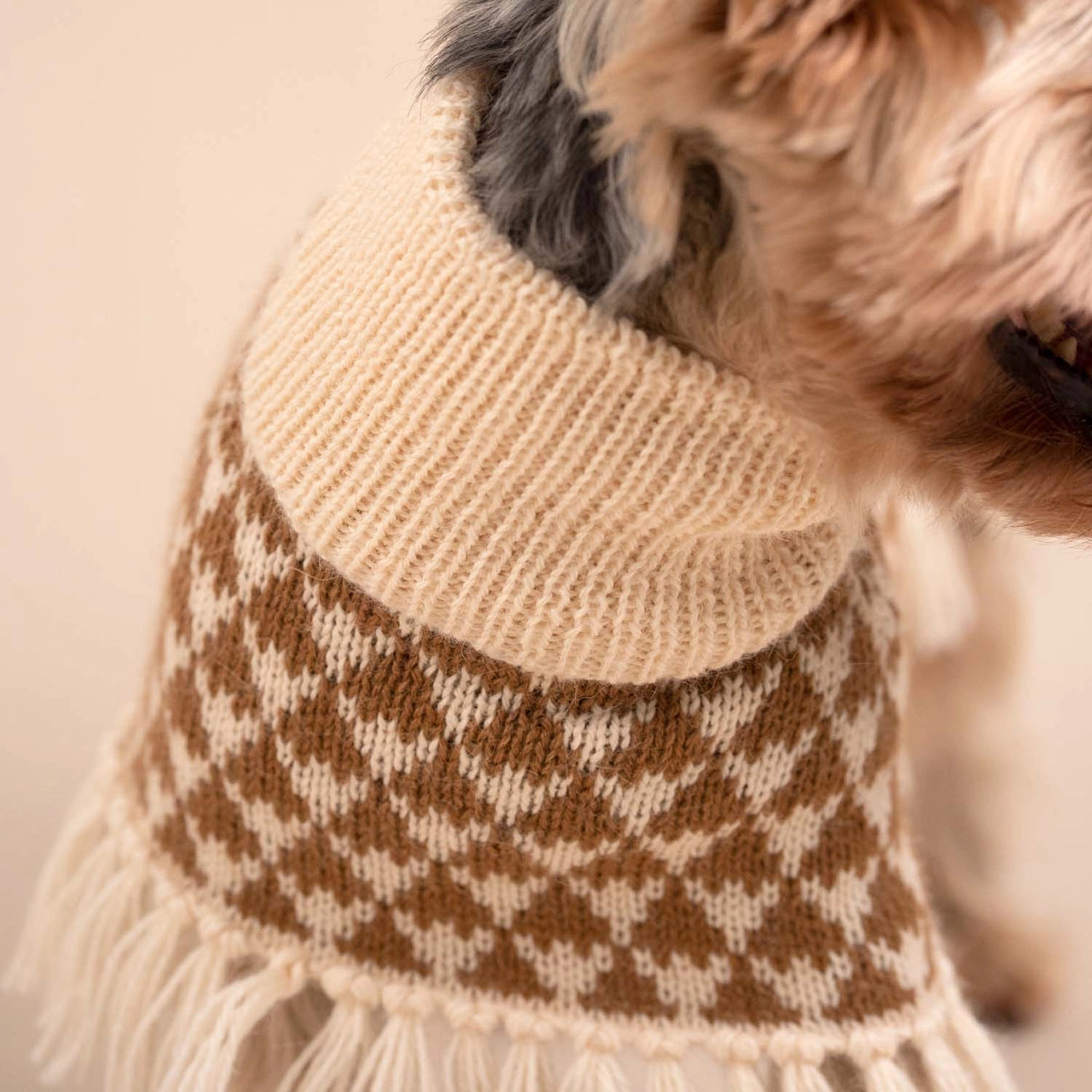 Chestnut Alpaca Poncho