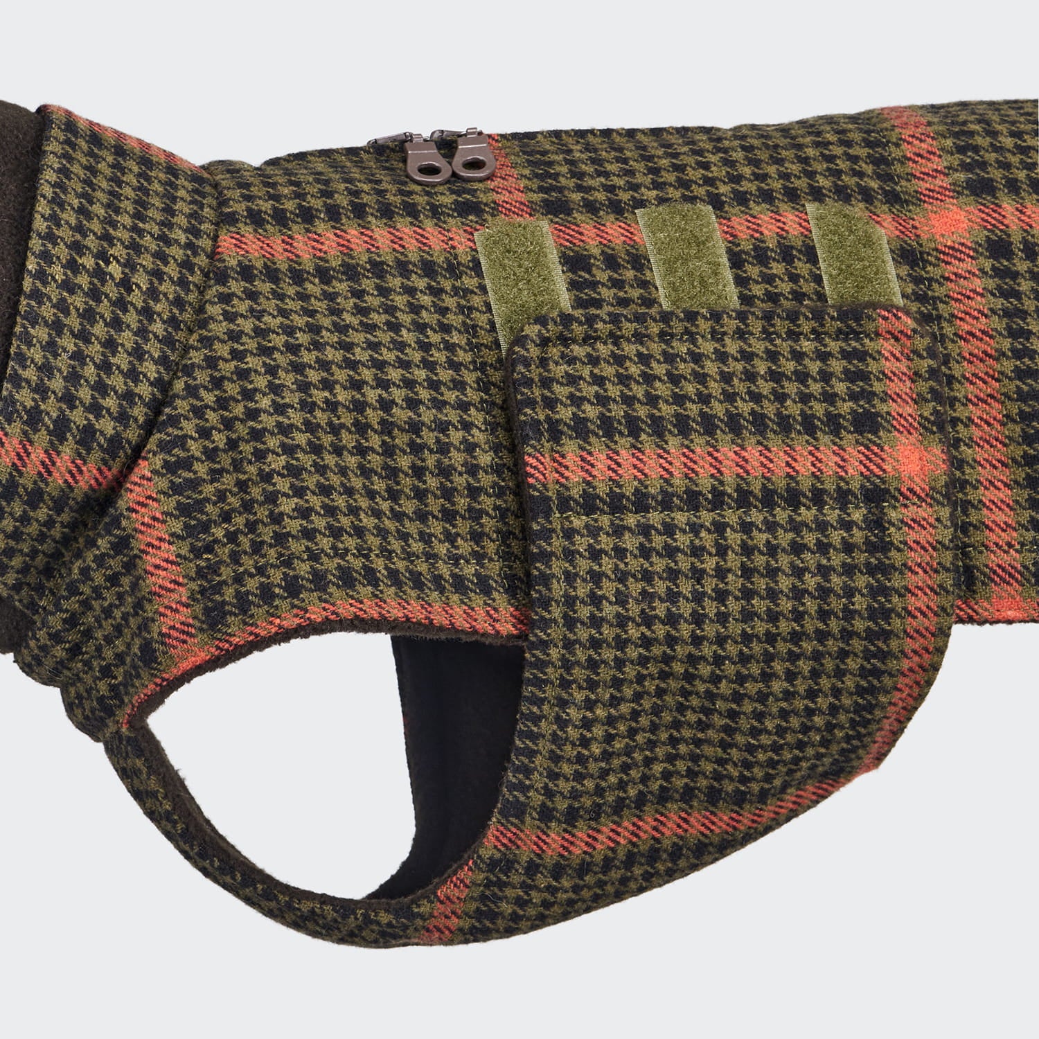 Brooklyn Flannel Tartan Green - Dachshund Edition