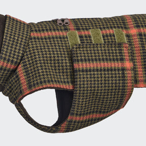 Brooklyn Flannel Tartan Green - Dachshund Edition