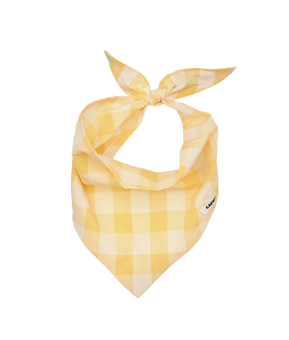 Bandana Gingham yellow