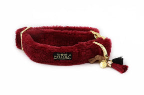 Cashmere Collar Dark Red