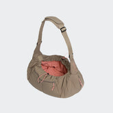 Sling bag Khaki / Peach