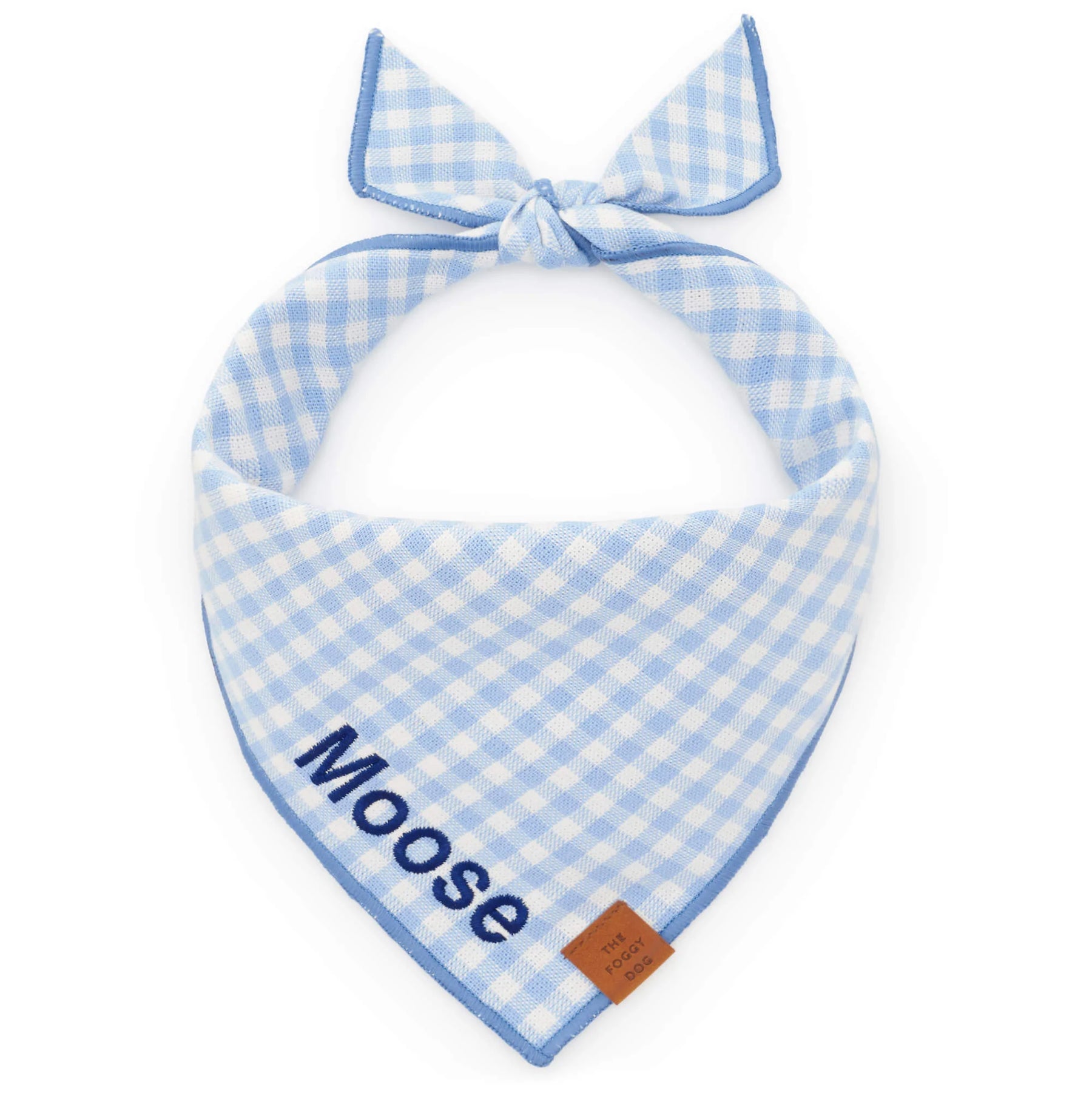 Gingham Sky bandana