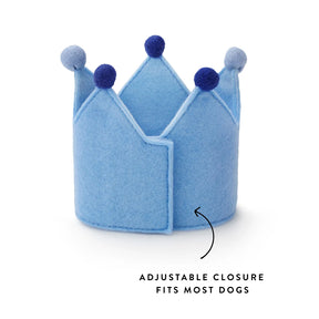 Geburtstagskrone blau