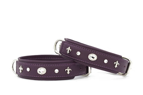 Aubergine halsband