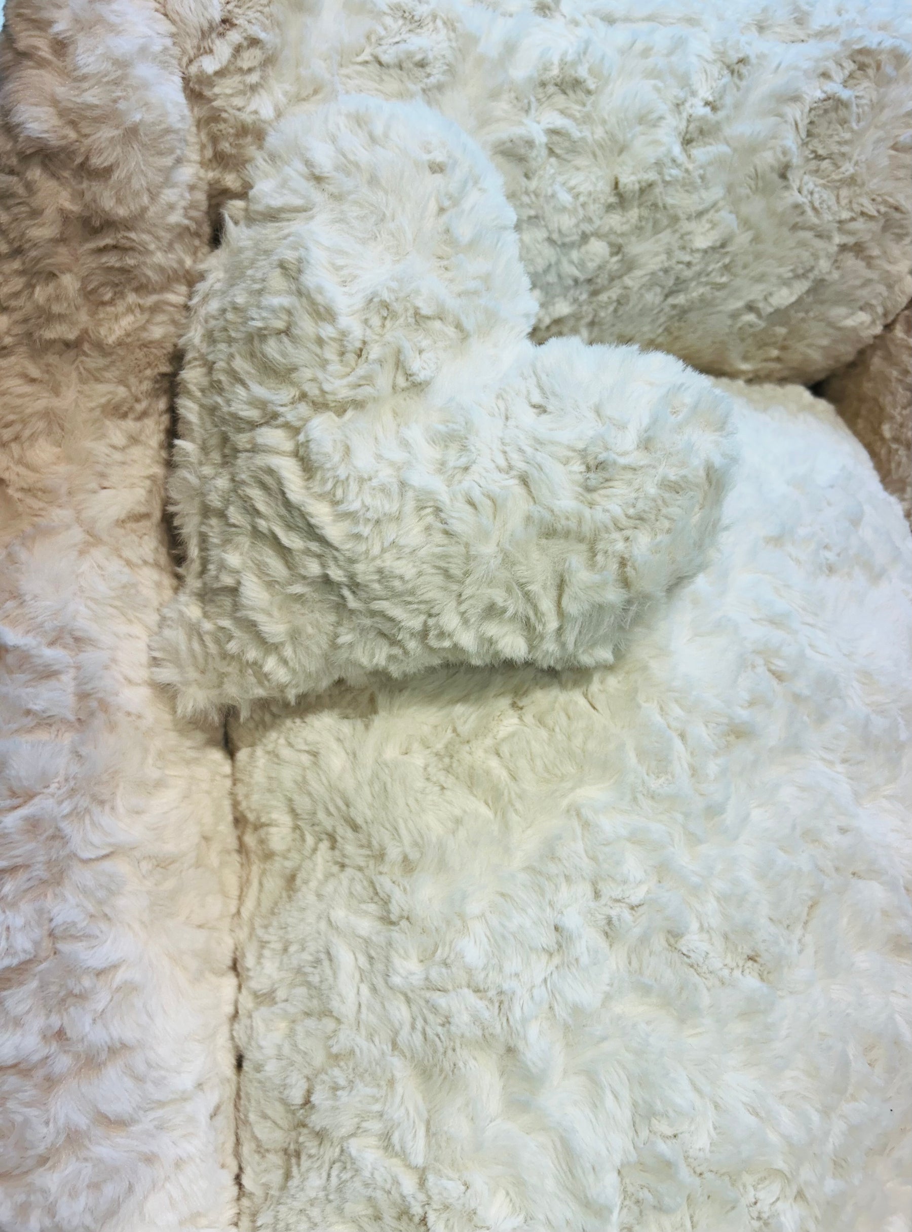 Peluche Paradise bed - Cream Bear