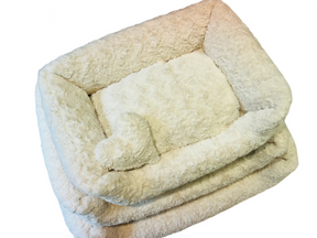 Peluche Paradise bed - Cream Bear
