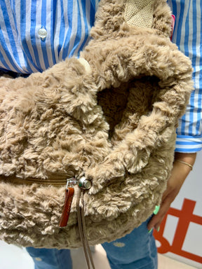 Peluche Paradise Carrying Bag - Brown Bear