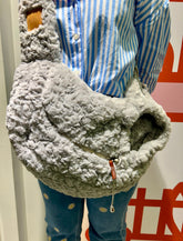 Peluche Paradise Carrying Bag - Gray Bear
