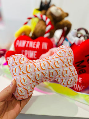 Hugs & Kisses bone toy