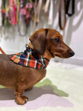 Christmas Plaid Flannel Bandana