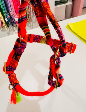 Non Pull Harnas - Bohemian Neon Orange