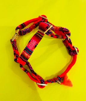 Non Pull Harnas - Bohemian Neon Orange