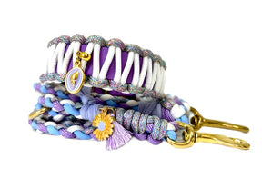Flower Collection - leiband Purple Island