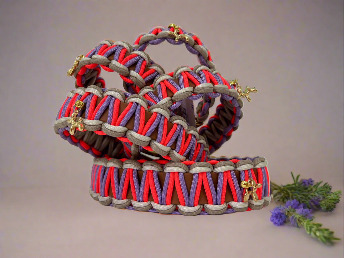 Flower Collection - Lavender hugs halsband