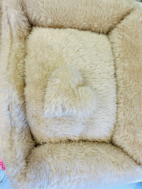 Peluche Paradise bed - beige
