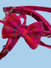 Tweed baby fuchsia set