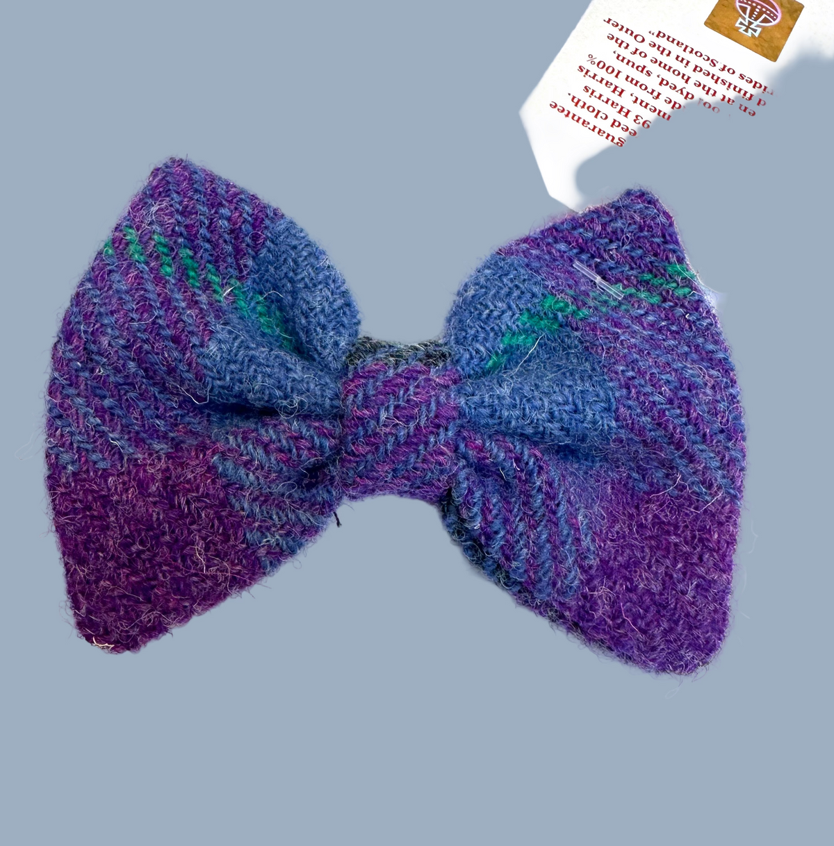 Tweed purple strik nr 3