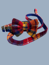 Tweed tartan yellow red set