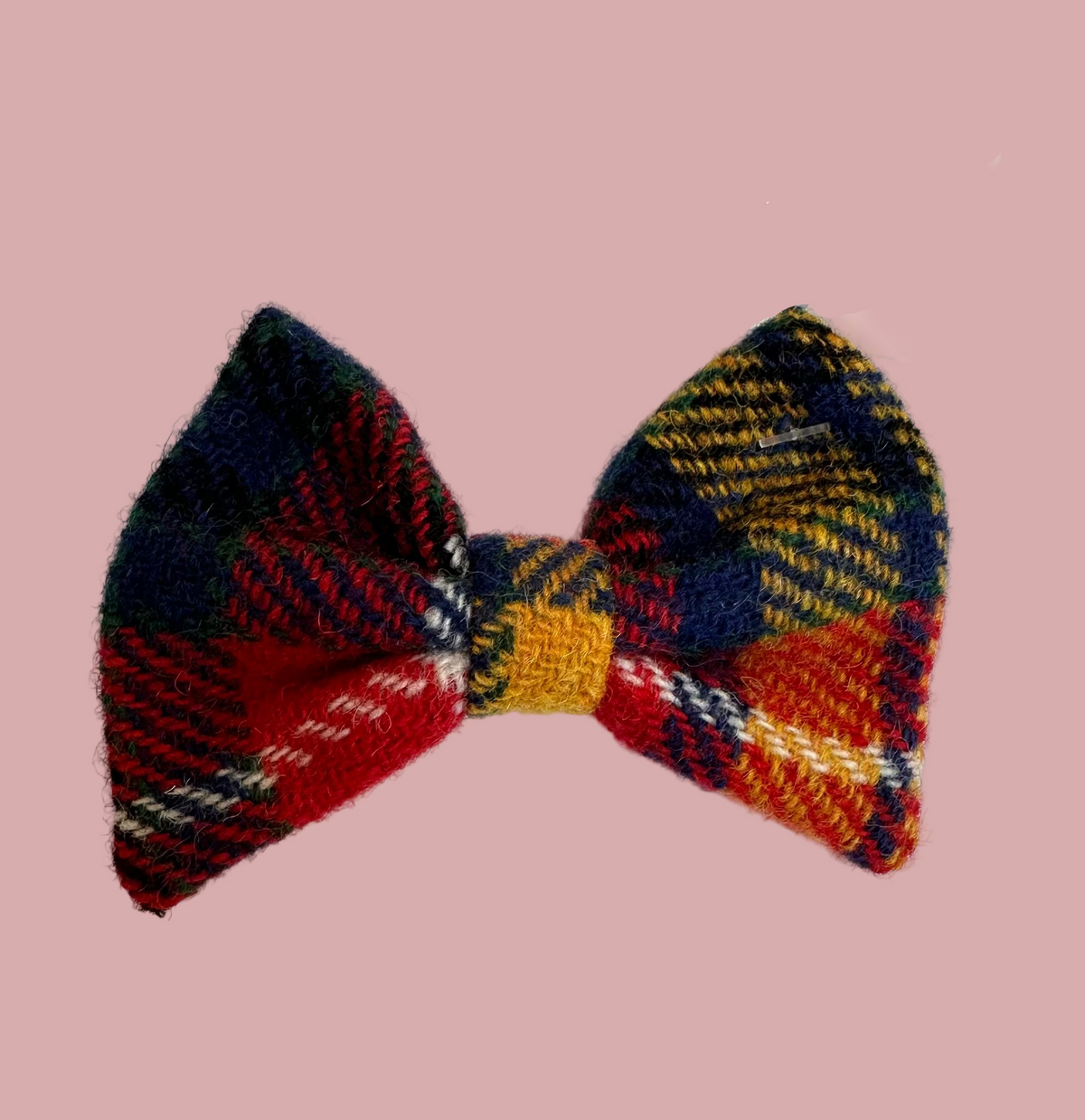Tweed Tartan Yellow Red Strik