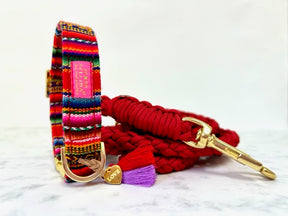 Christmas Collection - Laavida Red Rudolph halsband